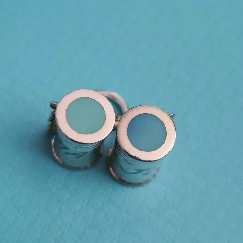 RARE Tiffany & Co. Blue Enamel “Just Married” Sterling Silver Charm Pendant - Picture 4 of 6